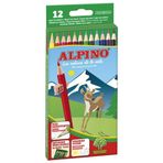 Alpino AL-654 12 Renk Kuru Boya Kalemi