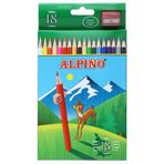 Alpino AL000656 Kılıflı 18 Renkli Kalem