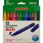 Alpino AR-06 Maxi 12'li Keçeli Boya Kalemi
