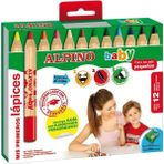 Alpino Baby 12 Renk Kuru Boya Kalemi