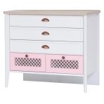 Alpino Beverly Şifonyer (Beyaz) - 97 X 52 X 83