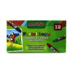 Alpino DC008299 12 Renk Karton Kutu Köşeli Pastel Boya