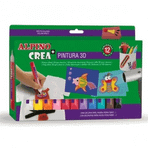 Alpino DH-05 Crea Pintura 3D 12'li Boya
