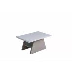 Alpino Etna Ofis Sehpası (Kül Gri Nat) - 90 X 60 X 44