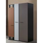 Alpino Hardal 3 Kapaklı Gardrop (Metalik Taba) - 130 X 60 X 199