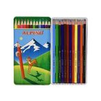 Alpino Kuru Boya Seti 12'li Metal Kutu Renkli Kalemler ile Yaratıcılığınızı Geliştirin