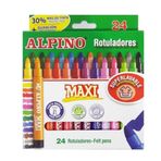 Alpino Maxi 24'lü Jumbo Keçeli Kalem