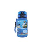 Alpintec Korsanlı Mavi Tritan Unisex Çocuk Suluk 350 Ml