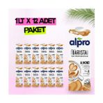 Alpro Barista Badem Sütü 1 Lt x 12 Adet