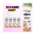 Alpro Barista Badem Sütü 1 Lt x 4 Adet