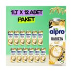 Alpro Barista Yulaf Sütü 1 Lt x 12 Adet