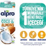 Alpro Hindistan Cevizi Badem Sütü 1 L Vegan Laktozsuz Bitkisel Bazlı
