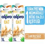 Alpro Hindistan Cevizi Badem & Yulaf Sütü 4'lü Mix Laktozsuz Vegan Alternatif 1L