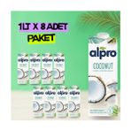 Alpro Orijinal Hindistan Cevizi Sütü 1 Lt x 8 Adet
