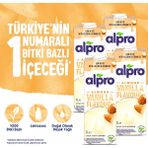 Alpro Vanilyalı Badem Sütü 4x1 L Vegan Laktozsuz Bitkisel Bazlı