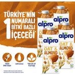 Alpro Yulaf & Badem Sütü 4x1 L Vegan Laktozsuz Bitkisel Bazlı