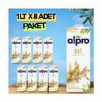 Alpro Yulaf Sütü 1 Lt x 8 Adet