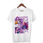 Alpşan Ticaret Huntrix Anime Tişört - Rumi Mira Zoey Karakterli Kız Çocuk Beyaz Tişört - 0 Beyaz - XS