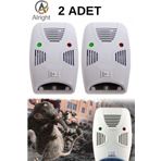 Alright 2Adet Quad Elektronik Hiper Fare Haşere Hamamböceği örümcek kovucu XLF103(Pest Repellent)