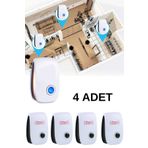 Alright 4 Adet Fare Sivrisinek Kovucu Böcek Örümcek Ev Haşere Kontrol Cihazı XLF101(pest repellent)