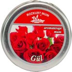 Als Aromaterapi Teneke Kokulu Mum-Uzun Yanan - Gül Bahçesi - 1 Adet