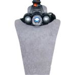Als Powerdekst6 Kafa Feneri 10 Watt 3xcree Xm-T6+2r5 Lamba LED Kamp Lambası - Siyah