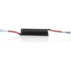 Alsa Tır Dorse Hava Hortumu Siyah (Kırmızı-Sarı) (M16 x 1.5) (3.5 Mt)