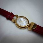 Alsaat Vintage Kadın Kol Saati - Kırmızı