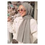 Alse Butik Taş Rengi Bambu Kraş Şal