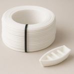Alseka 3D Kalem Yazıcı Için 50 Metre Beyaz Renk Pla Filament
