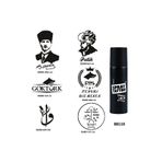 alsepeteavm Atatürk Fatih Spray Tattoo Geçici Dövme Seti Dark Sprey Dövme Kiti