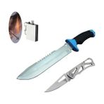 Alsepeteavm KP-011 Mavi Kamp Bıçak Seti