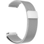 Alstrap Huawei Watch Gt5/gt4/gt3 46MM Uyumlu 22MM Metal Hasır Kordon - Gümüş