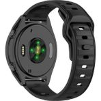 Alstrap Huawei Watch Gt5/gt4/gt3 Pro/gt3 46MM Uyumlu 22MM Spor Çift Ton Silikon Kordon Kayış - Siyah