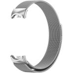 Alstrap Xiaomi Mi Band 10/Mi Band 8/mi Band 9 Uyumlu Metal Hasır Kordon - Mi Band 8/ Mi Band 9 - Gümüş