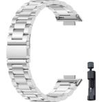 Alstrap Xiaomi Redmi Watch 4/mi Band 8 Pro/mi Band 9 Pro Uyumlu Paslanmaz Çelik Ayarlanabilir Kordon - Redmi Watch 4/Band 8/9 Pro - Gümüş