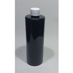 Alsun 400 Cc Düz Model Pet Şişe - Siyah Kapaklı - 400 Ml Boş Pet Şişe (3 Adet)