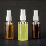 Alsun City Pet 100 Adet 50Ml Boş Şişe Sprey Başlık Kolonya Sıvı Dezenfektan Likit Şişe
