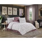 altabi Doğal Pamuklu Çift Kişilik Nevresim Takımı - 52 Tel Dokuma Aurelia Serisi - Renkli - 220 x 240 cm