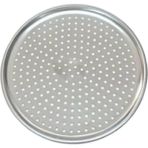 altabi Paslanmaz Çelik Pizza Tepsisi – 32 cm - Gri