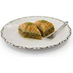 altabi Seramik Tatlı Tabağı Dijital Baskılı Desen 6’lı Set 17 cm Şık Dekoratif - 100 ml - Siyah