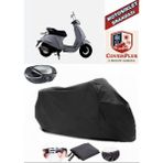 Altai Misk 50 Branda Siyah Arka Çanta Uyumlu(Topcase) Motosiket Brandası Motor Örtüsü Çadır Su Geçirmez Motosiklet Kılıfı Motor Brandası,lastikli,taşıma Torbalı