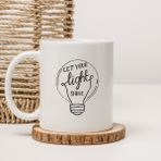 Altair Light Motivasyon Baskılı Beyaz Kupa