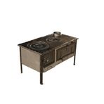Altaş ALTAŞ TRABZON Kuzine SOBA 2 MM ÇOK AMAÇLI BAHÇE TİPİ KUZİNE SOBA ÖZEL EL YAPIMI SOBA
