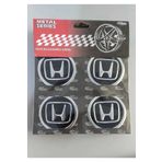 Altaş Honda Alüminyum Yapıştırma Jant Göbeği 4 Lü 60MM