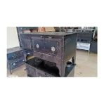 Altaş Kuzine Soba 4 mm Çok Amaçlı Bahçe Tipi Kuzine Soba Özel El Yapımı Soba