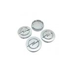 ALTAŞ Opel Kromlu Geçme Jant Göbeği Gri 4 Lü 55mm Opl2