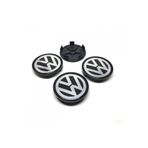 ALTAŞ Volkswagen Damla Geçme Jant Göbeği Siyah 4 Lü 65/68mm