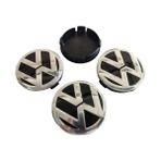 Altaş Vw Volkswagen Sıvama Geçme Jant Göbeği Siyah 4 Lü 60-55MM