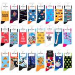 ALTER SOCKS Çorap ünlü motifler, resimler ve kişiler - Unisex erkek kadın / beden 36 – 45 / çorap hipster boyama komik komik, Karikatür, Tek Beden